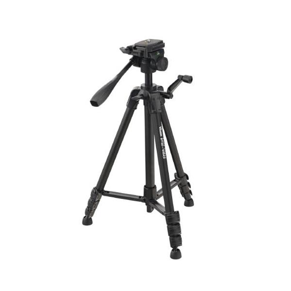 スリムで軽量なボディで、手軽に持ち出せる三脚です。子どもから大人の方まで幅広く使えます。フィールドスコープ、ミラーレス一眼などを取付け、フィールドを歩きながら使用するのに最適です。大きさ 90×90×520mm重さ 1250g