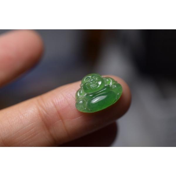 Mika-Jewelry HSYR72 美品 ミャンマー産 天然 A貨 氷種 辣陽緑 本翡翠 みろくぼさつ ルース 裸石 硬玉 ジェダイト リング ネ Mika-Jewelry HSYR72 美品 ミャンマー産 天然 A貨 氷種 辣陽緑 本翡翠 みろくぼさつ ルース 裸石 硬玉 ジェダイト リング ネ