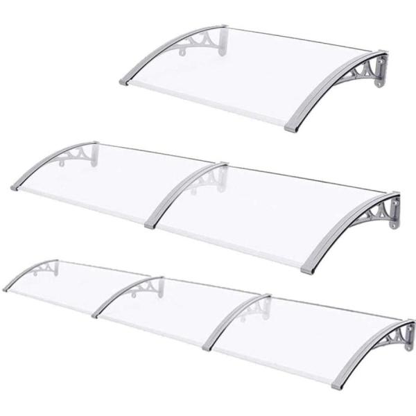 住宅用ひさし 家 の 庇 ベランダ 屋根 後付け エントランスミュート断熱日焼け止め防風ポリカーボネート原材料、屋根軒先キャノピー白いブラケット透明ボード、 住宅用ひさし 家 の 庇 ベランダ 屋根 後付け エントランスミュート