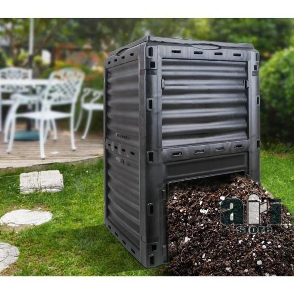 300L 堆肥コンポスト廃棄物を有機肥料に変えることにより、栄養値の高い堆肥を作ることができます。再利用することで生ゴミ排出量を減らし、環境保全に繋がります。通気性の良い作り空気循環が良く、効率的に発酵できます。四方には多数通気口が付いてい...