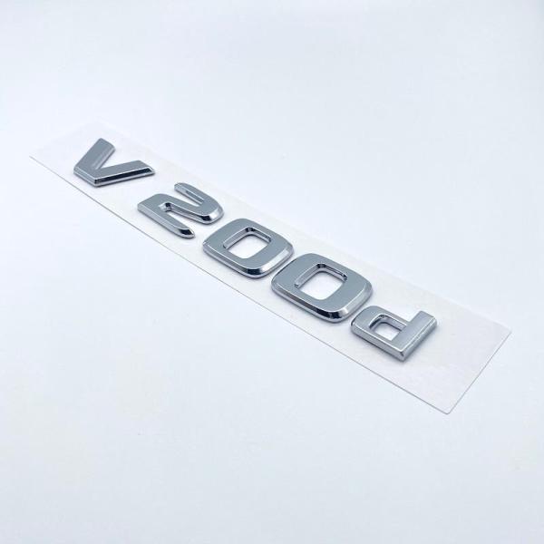 メルセデス ベンツ Vクラス リアトランクエンブレム ステッカー 