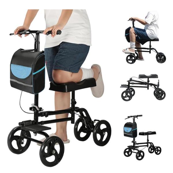 【アップグレードされたペダル付き歩行器】市販されている普通の手押し歩行器とは異なり、車椅子と脇松葉杖の機能を組み合わせてアップグレードされ、座ったり立ったりしながら滑走でき、屋内でも屋外でも簡単に滑走できます。【医療リハビリ用歩行器】この片...