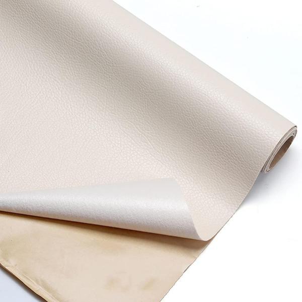 ♪ 商品仕様：環境にやさしいPU合成皮革＋剥離紙。約138 cm×50cm、厚み0.8mm、重量: 800g/m。「表示の長さより1-3cm長くなっている場合があります」。♪ 魅力的な表面: 柔らかい手触り良くの高品質PU生地です。伸びが良...