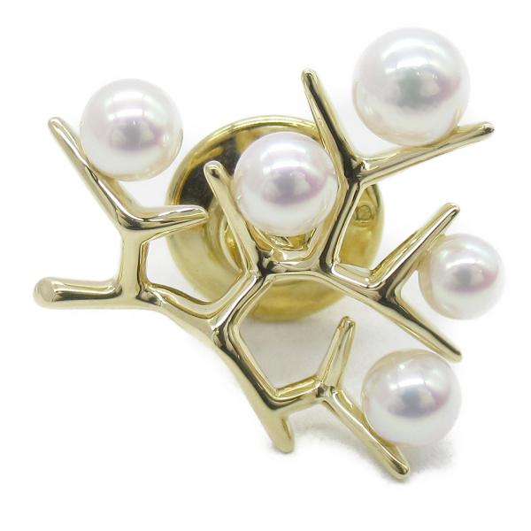 ミキモト　MIKIMOTO 幸福の木　K18　スモールブローチ mike-museum_2100301144491