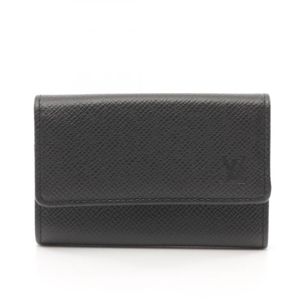 鑑定済み ルイヴィトン ミュルティクレ6 キーケース キーホルダー タイガ 黒 LOUIS VUITTON（ルイ・ヴィトン） ミュルティクレ6 ブランドオフ キー