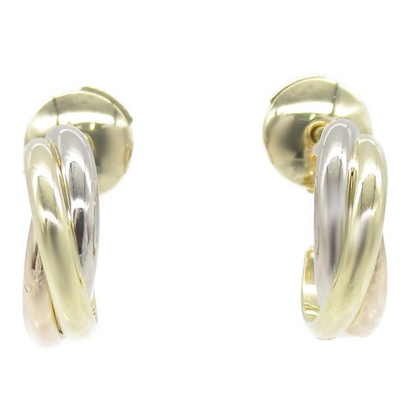 Cartier カルティエ トリニティピアス ブランドオフ CARTIER K18 Cartier カルティエ トリニティピアス ブランドオフ CARTIER K18