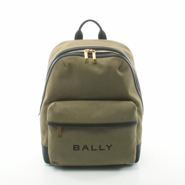 美品 バリー BALLY リュックサック ハーパー 30-26042708 Bally（バリー） Bar ブランドオフ キャンバス リュックサック バック