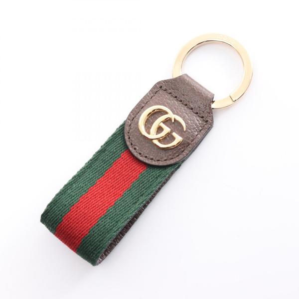 付属品完備❗️未使用保管品✨グッチ　GGキーホルダー　オフィディア　シェリーライン GUCCI（グッチ） オフィディア シェリーライン ブランドオフ レザー