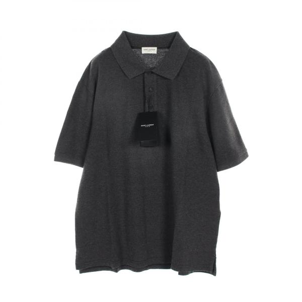 サンローランポロシャツ サンローラン ブランドオフ SAINT LAURENT コットン ポロシャツ メンズ