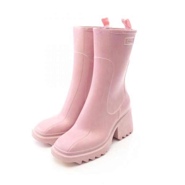 Chloe（クロエ） Betty ブランドオフ ラバー レインシューズ 中古