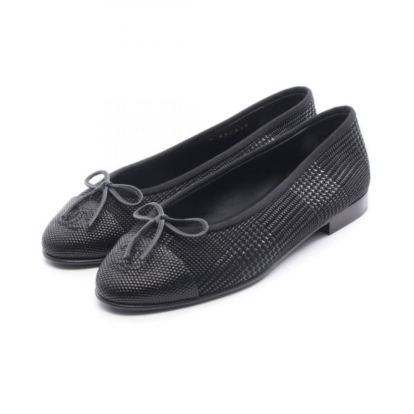 CHANEL（シャネル） バレリーナ ココマーク ブランドオフ スウェード