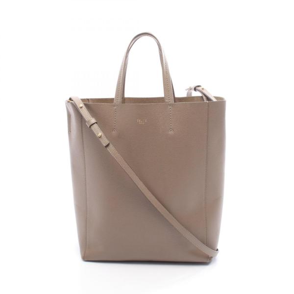 CELINE（セリーヌ） バーティカル スモール カバ ブランドオフ レザー