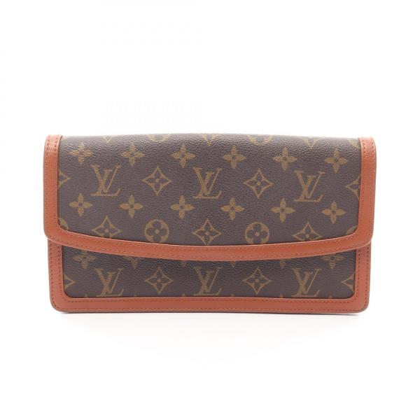 ルイヴィトン ポシェットダム M51812 クラッチバッグ モノグラム ブラウン LOUIS VUITTON（ルイ・ヴィトン） ポシェットダムPM ブランドオフ