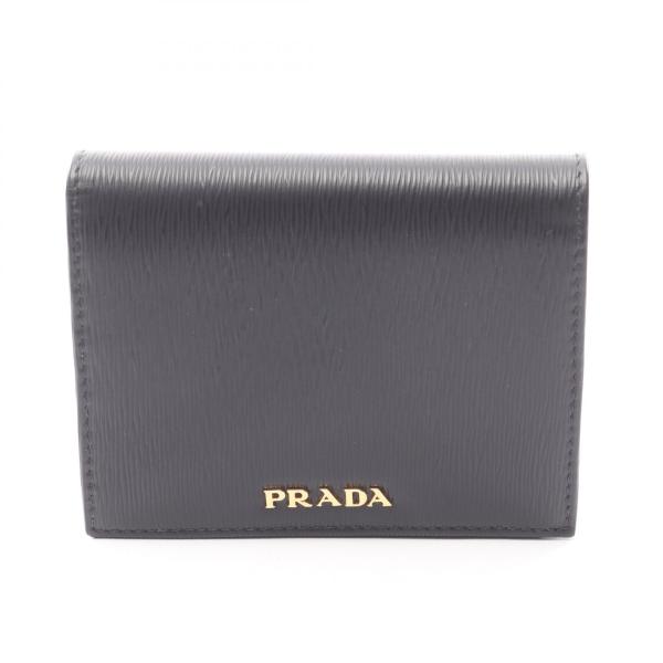 PRADA（プラダ） VITELLO MOVE ブランドオフ レザー 二つ折り財布