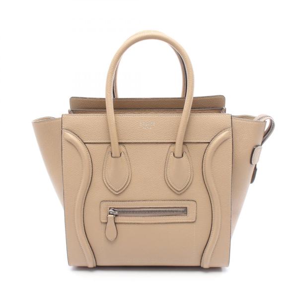 CELINE（セリーヌ） ラゲージ マイクロショッパー ブランドオフ レザー