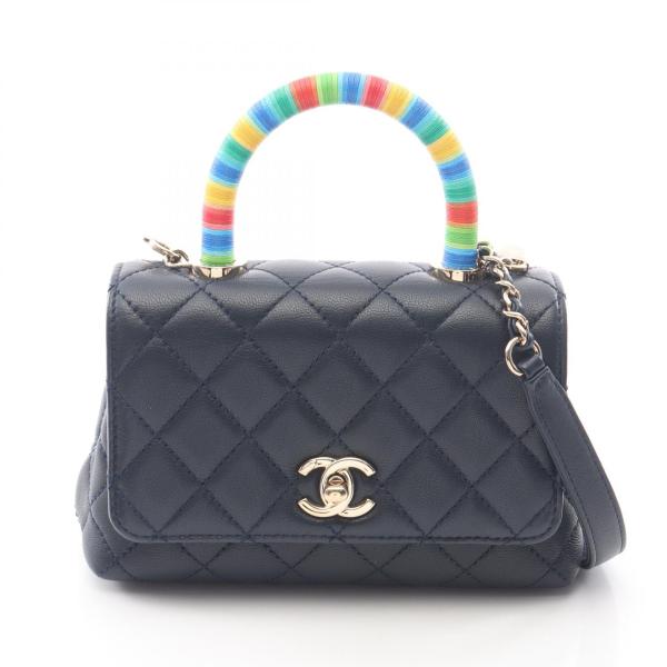 美品 ココハンドル　XXS CHANEL（シャネル） ココハンドルXXS トップハンドル 2WAY ブランド