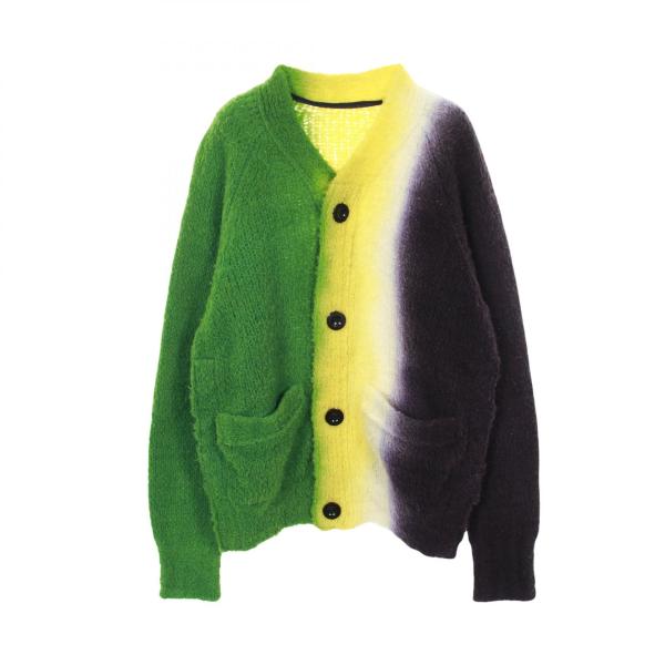 sacai（サカイ） Tie DYE Knit Cardigan ブランドオフ ウール