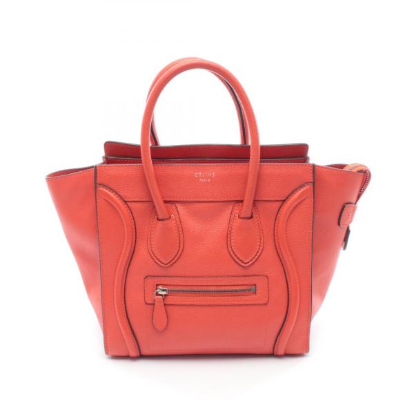 CELINE（セリーヌ） ラゲージ マイクロショッパー ブランドオフ レザー