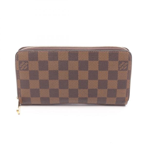 ルイヴィトン　ジッピーウォレット　ダミエ　長財布　ラウンドファスナー　美品 LOUIS VUITTON（ルイ・ヴィトン） ジッピーウォレット ブランドオフ