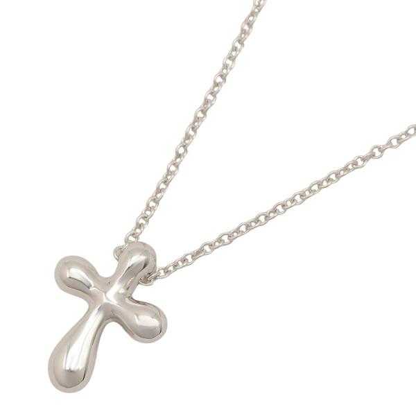 ティファニー Pt950 スモール クロス プラチナ ネックレス 約4.1g TIFFANY&Co.（ティファニー） スモールクロス ネックレス ブランドオフ