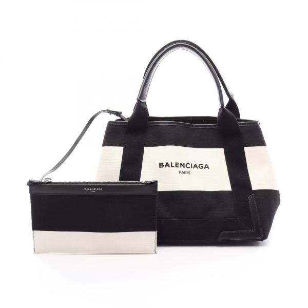 BALENCIAGA（バレンシアガ） 爆買 NAVY CABAS S ネイビーカバ 2WAY