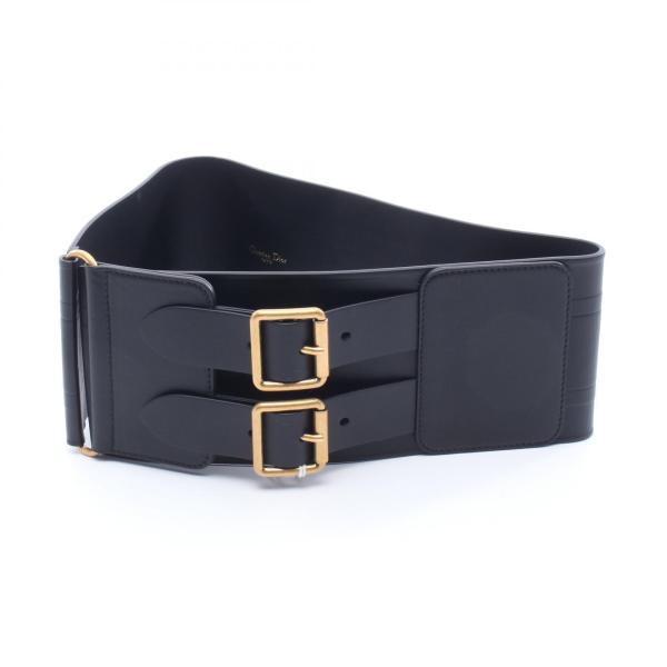 ディオール ロゴ ブランドオフ Dior レザー ベルト 中古 レディース