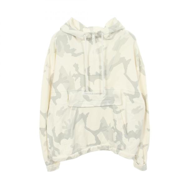 ドルチェアンドガッバーナ DOLCE & GABBANA カモフラージュ ハーフジップ パーカー 衣料品 トップス コットン メンズ ホワイト系 / グレー系 【中古】 ドルチェアンドガッバーナ カモフラージュ ハーフジップ ブランドオフ