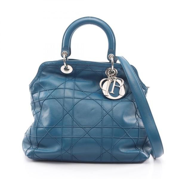 ディオール グランヴィル カナージュ 2WAY ブランドオフ Dior レザー