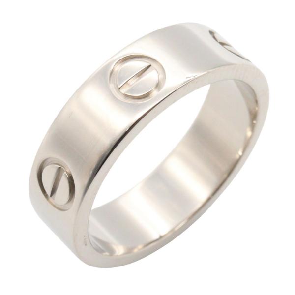 Cartierラブリング　ホワイトゴールド Cartier（カルティエ） ラブリング ブランドオフ CARTIER K18WG