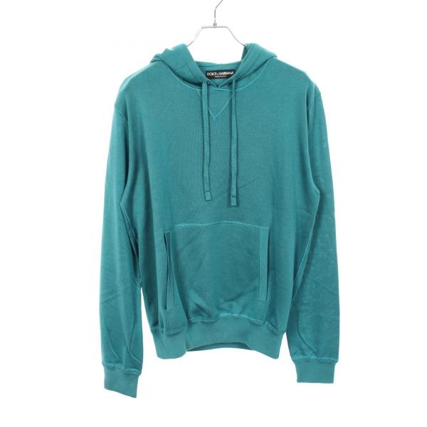 ドルチェアンドガッバーナ DOLCE & GABBANA ニットパーカー パーカー 衣料品 トップス シルク メンズ グリーン系 KR-GN123K/F63A4-C 【中古】 ドルチェアンドガッバーナ ニットパーカー ブランドオフ DOLCE