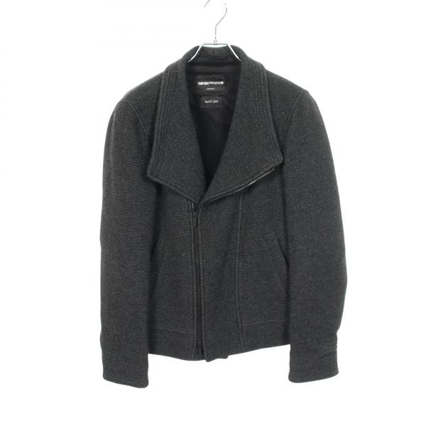 Emporio Armani エンポリオ・アルマーニ その他ジャケット MATT LINE ツイード ジップアップ EMPORIO ARMANI エンポリオ・アルマーニ MATT LINE ツイード ジップ