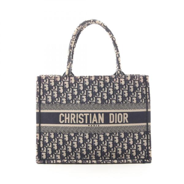 美品ChristianDior オブリーク ブックトート ミディアム　ディオール クリスチャンディオール BOOK TOTE ブックトート ミディアム