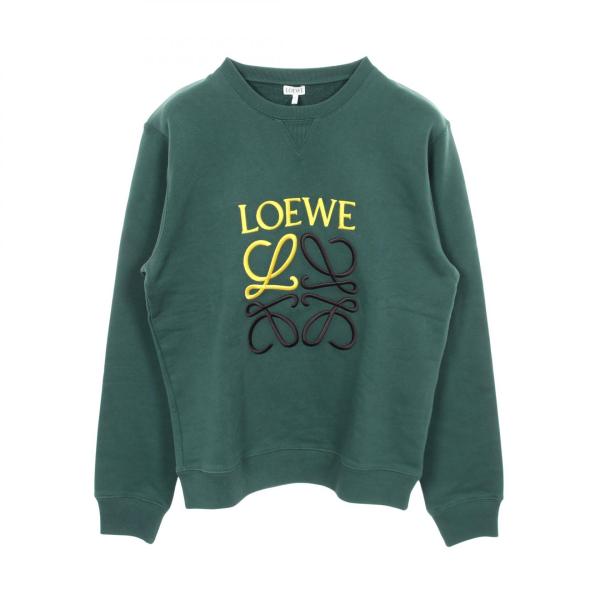 【確実正規品】LOEWE アナグラム エンブロイダリースウェット LOEWE（ロエベ） アナグラム エンブロイダリー ブランドオフ コットン