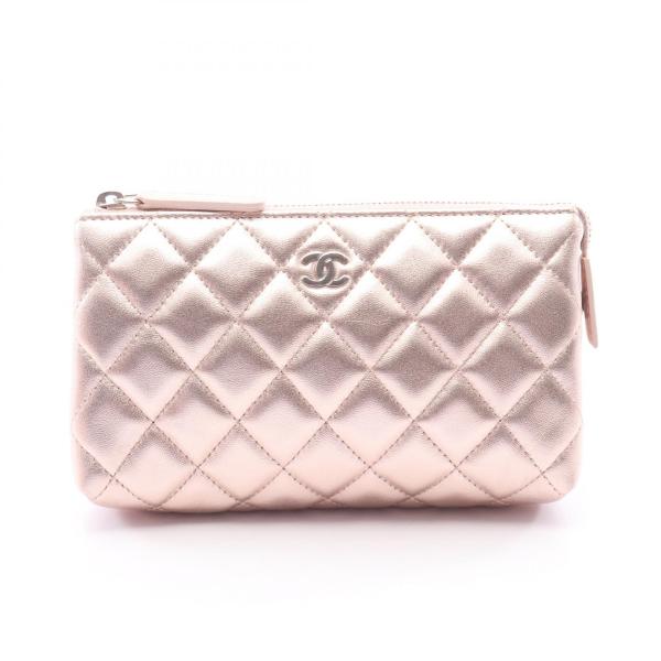 CHANEL（シャネル） マトラッセ メタリック ブランドオフ ラムスキン