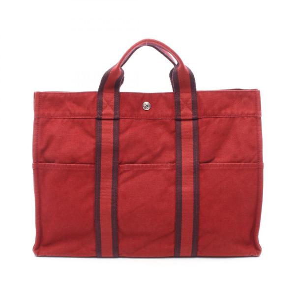 HERMES（エルメス） フールトゥMM ブランドオフ キャンバス トート