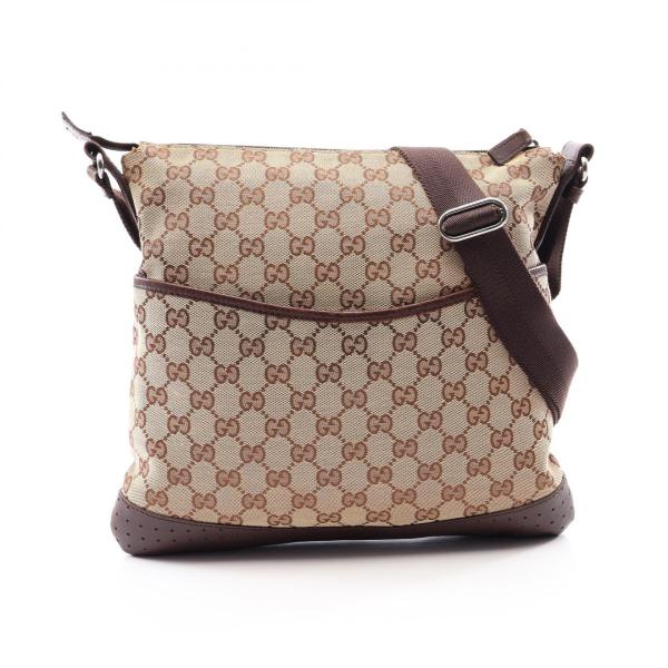 GUCCI（グッチ） GGキャンバス ブランドオフ キャンバス ショルダー