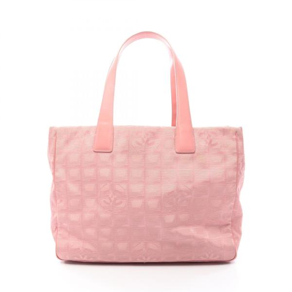 正規品 シャネル ニュートラベルラインMM トートバッグ ココマーク 美品 CHANEL（シャネル） ニュートラベルラインMM ブランドオフ レザー