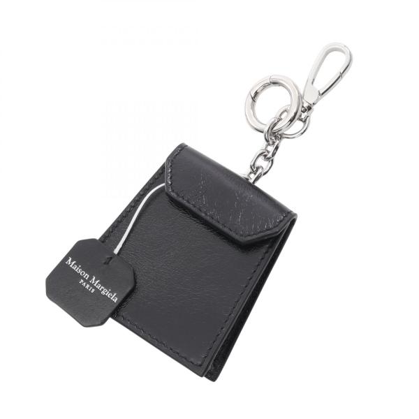 ✴︎美品Maison Margiela レザーキーホルダー✴︎ 爆買 メゾン マルジェラ 4ステッチ ティーバッグ ブランドオフ Maison