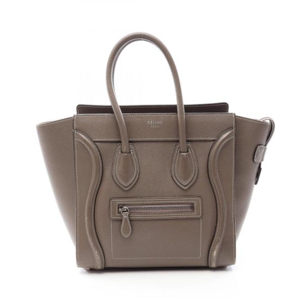 m*i様 【美品】廃盤商品CELINE セリーヌ ラゲージマイクロショッパー ト CELINE（セリーヌ） ラゲージ マイクロショッパー ブランドオフ レザー