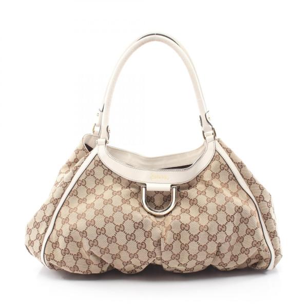 な*屋様 GUCCI グッチ ハンドバッグ GGキャンバス アビーライン 美品 GUCCI（グッチ） アビー GGキャンバス ブランドオフ キャンバス