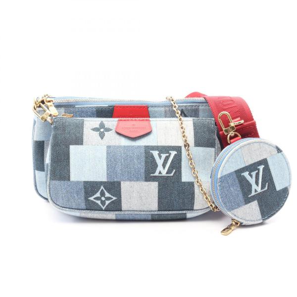 美品 LOUIS VUITTON ミュルティ ポシェット アクセソワール LOUIS