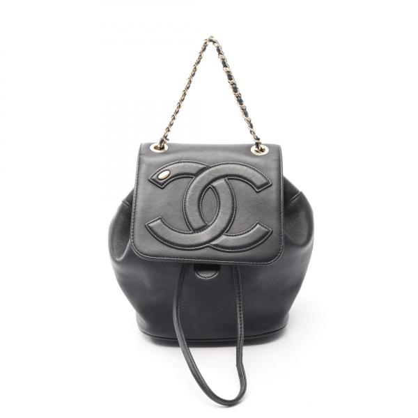 CHANEL マトラッセ リュック ラムスキン レザー ココマーク シャネル CHANEL（シャネル） ココマーク チェーン ブランドオフ ラムスキン（羊