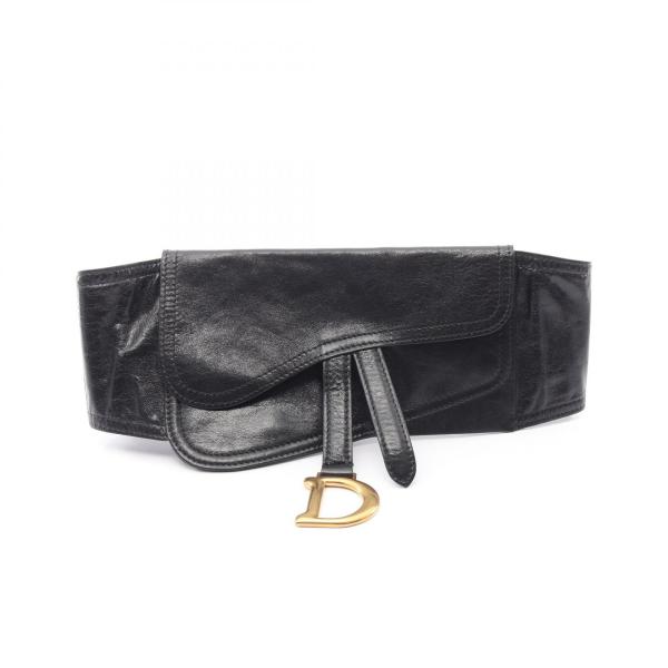 ディオール SADDLE サドル ブランドオフ Dior レザー ベルト 中古