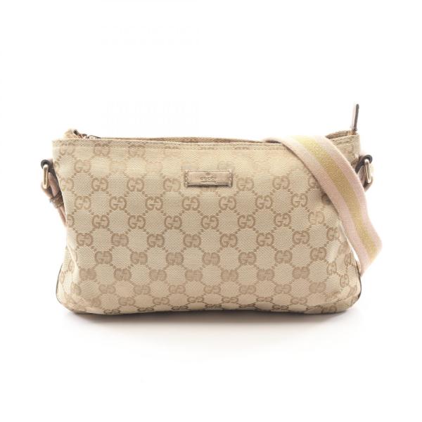 GUCCI（グッチ） GGキャンバス ブランドオフ キャンバス ショルダー