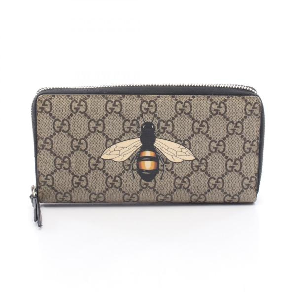 GUCCI（グッチ） GGスプリーム ビープリント ブランドオフ レザー