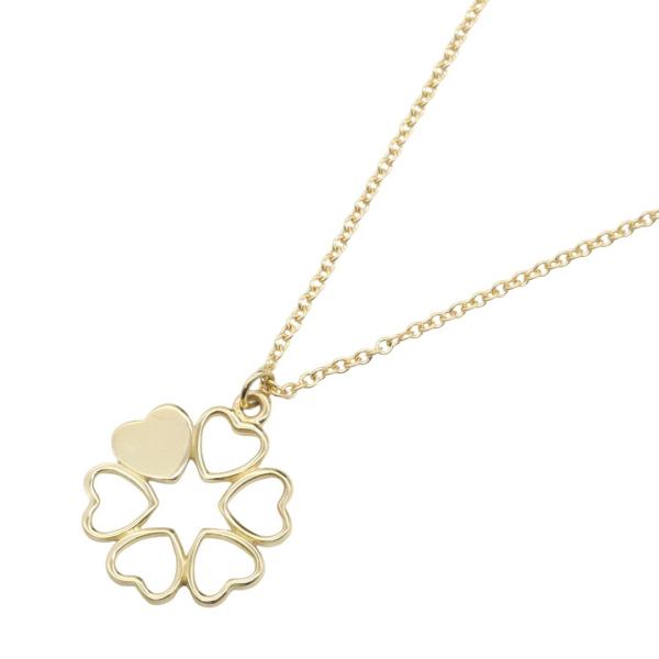 ティファニー クラウンオブハート ネックレス ブランドオフ TIFFANY＆CO K18（イエローゴールド） ネックレス 750YG 中古 レディース