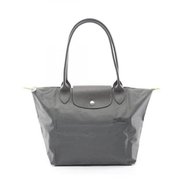ロンシャン ル プリアージュ グリーン M ブランドオフ Longchamp キャンバス トートバッグ レディース