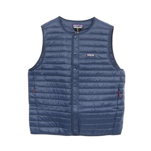 だ*い様 patagonia ダウンベスト L 青 patagonia（パタゴニア） DOWN SWEATER VEST ブランドオフ ナイロン