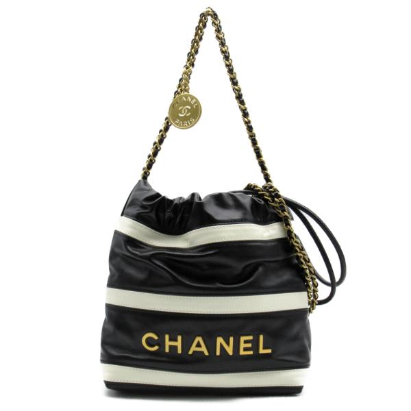 CHANEL シャネル シャネル22 ミニチェーンショルダー バッグ