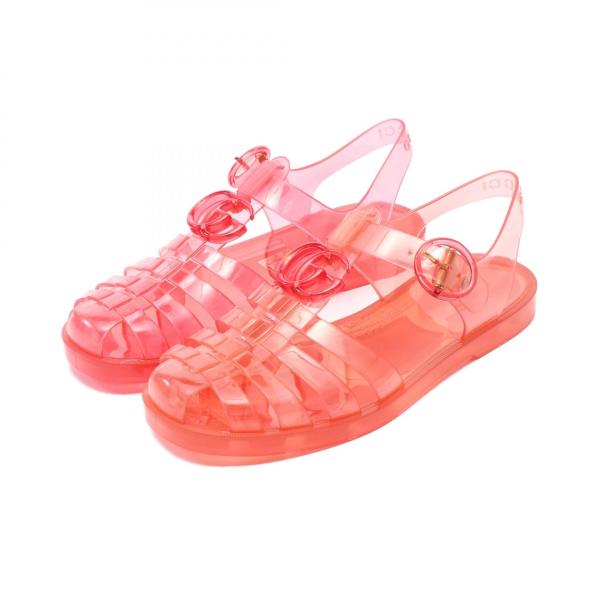 GUCCI（グッチ） GGマーモント ブランドオフ ラバー サンダル ラバー